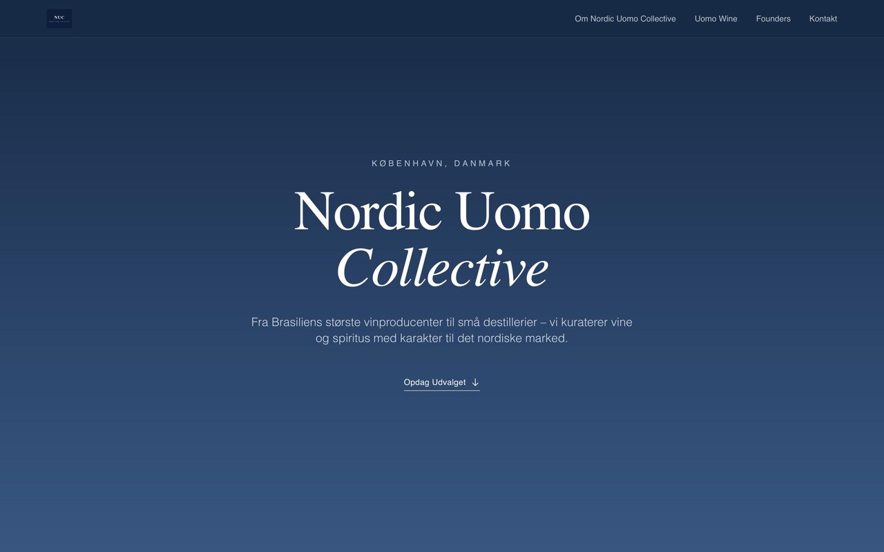 Nordic Uomo Collective: 65% flere nye kunder med en hjemmeside